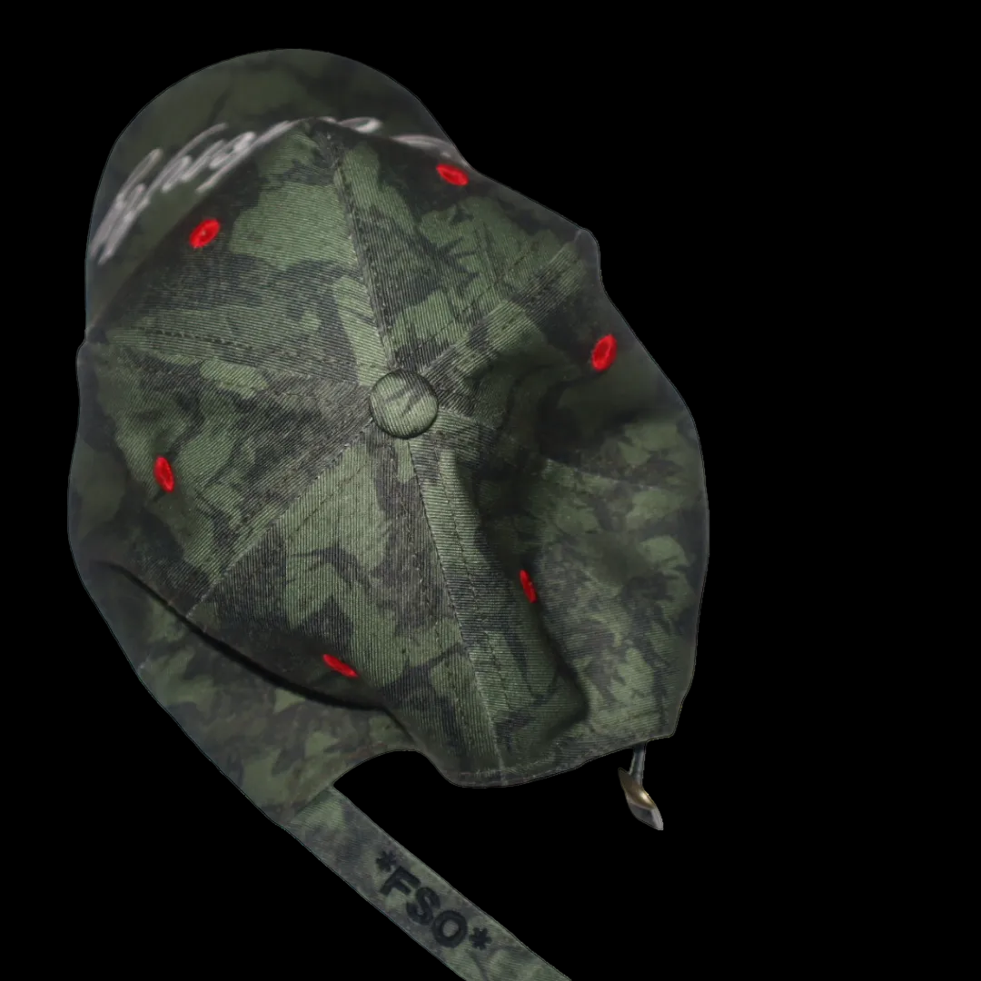 Peak camo baseball hats