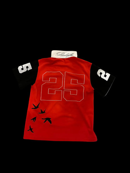peaknfly red polo