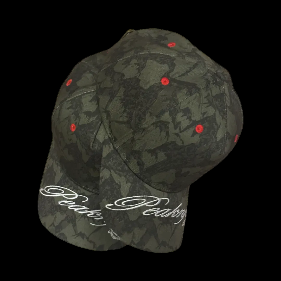 Peak camo baseball hats