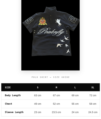 PNF BLACK POLO